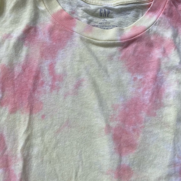 Tie dye shirt - yellow and pink - Picture 3 of 3